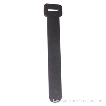 Zipper-Puller Label / Real Leather Labels (KW-08)
